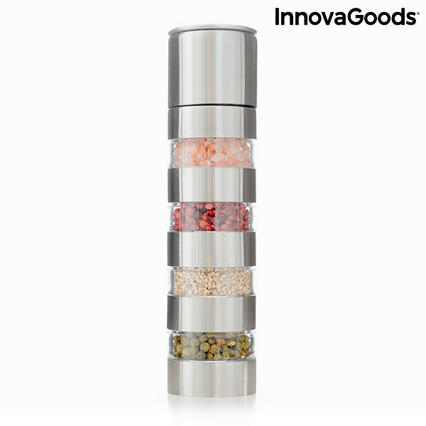 innovagoods Molinillo de Especias 4 en 1 Millmix InnovaGoods ÚLTIMAS EDICIONES