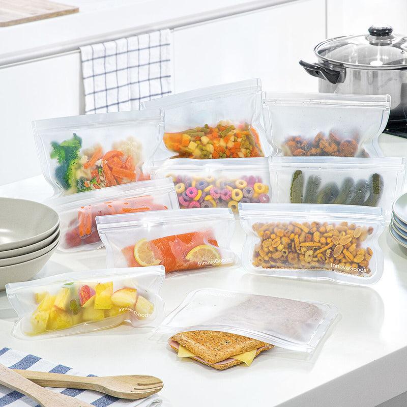innovagoods Set de Bolsas Reutilizables para Alimentos Freco InnovaGoods 10 Piezas