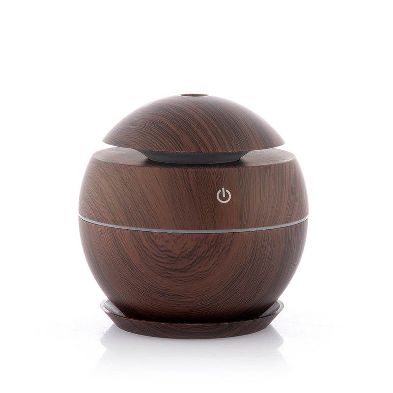 innovagoods Mini Humidificador Difusor de Aromas Dark Walnut InnovaGoods Liquidación