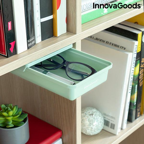 innovagoods Set de Cajones Auxiliares Adhesivos para Escritorio Underalk InnovaGoods Pack de 2 uds En oferta