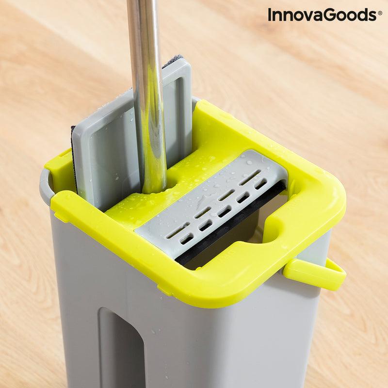innovagoods Mopa Fregona con Cubo de Doble Acción Klirimop InnovaGoods Última moda