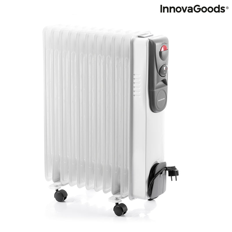 innovagoods Radiador de Aceite Oileven InnovaGoods 2500 W (11 cuerpos) Precio ultrabajo