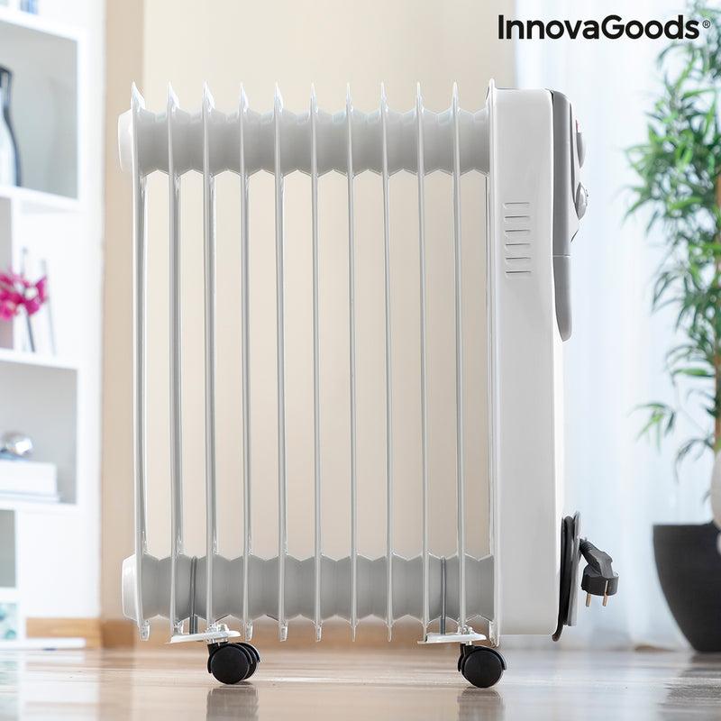 innovagoods Radiador de Aceite Oileven InnovaGoods 2500 W (11 cuerpos) Precio ultrabajo