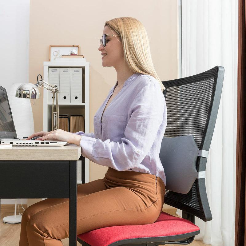 innovagoods Cojín Lumbar de Gel con Funda Extraíble Glushion InnovaGoods COMPRAR AHORA