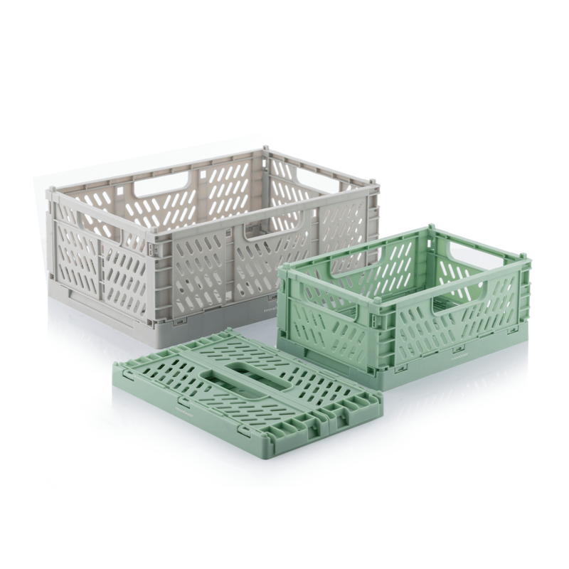innovagoods Set de 3 Cajas Organizadoras Plegables y Apilables Boxtor InnovaGoods Promoción por tiempo limitado
