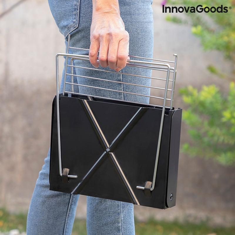 innovagoods Mini Barbacoa Plegable Portátil para Carbón Foldecue InnovaGoods Grandes descuentos
