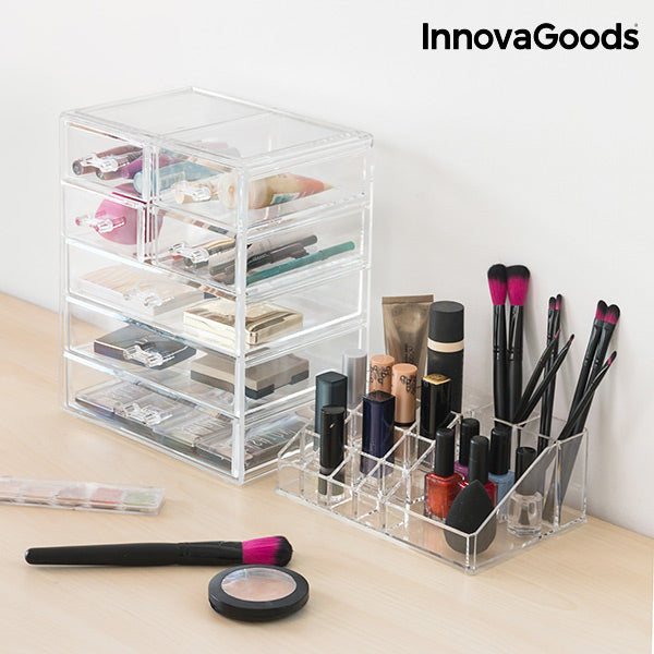 innovagoods Organizador de Maquillaje Acrílico InnovaGoods Liquidación