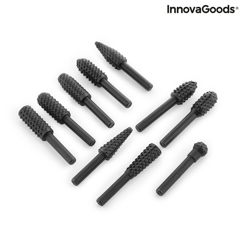 innovagoods Set de Fresas para Taladro Driwills InnovaGoods 10 Unidades