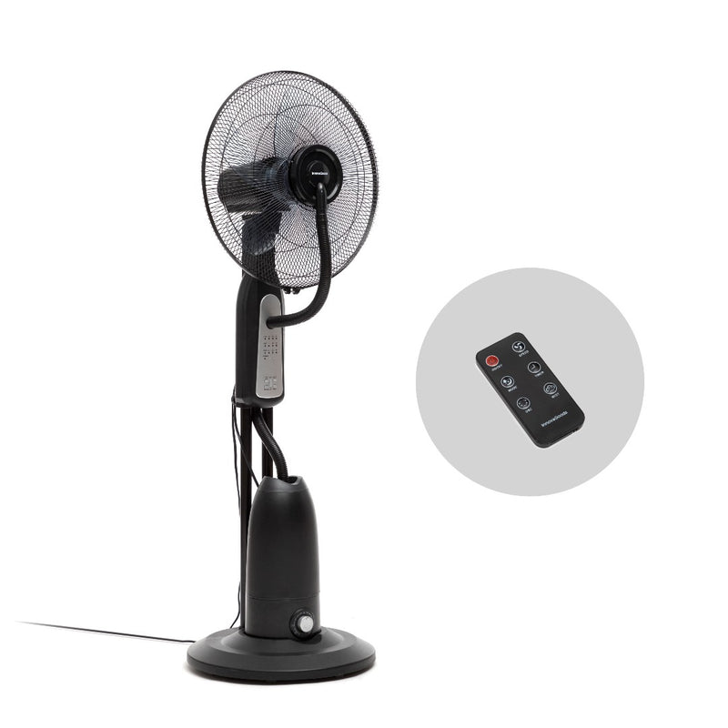 innovagoods Ventilador Nebulizador de Pie con Mando a Distancia Mistinn InnovaGoods 2025