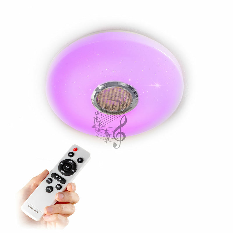 innovagoods Lámpara LED de Techo con Altavoz Lumavox InnovaGoods Rebajas