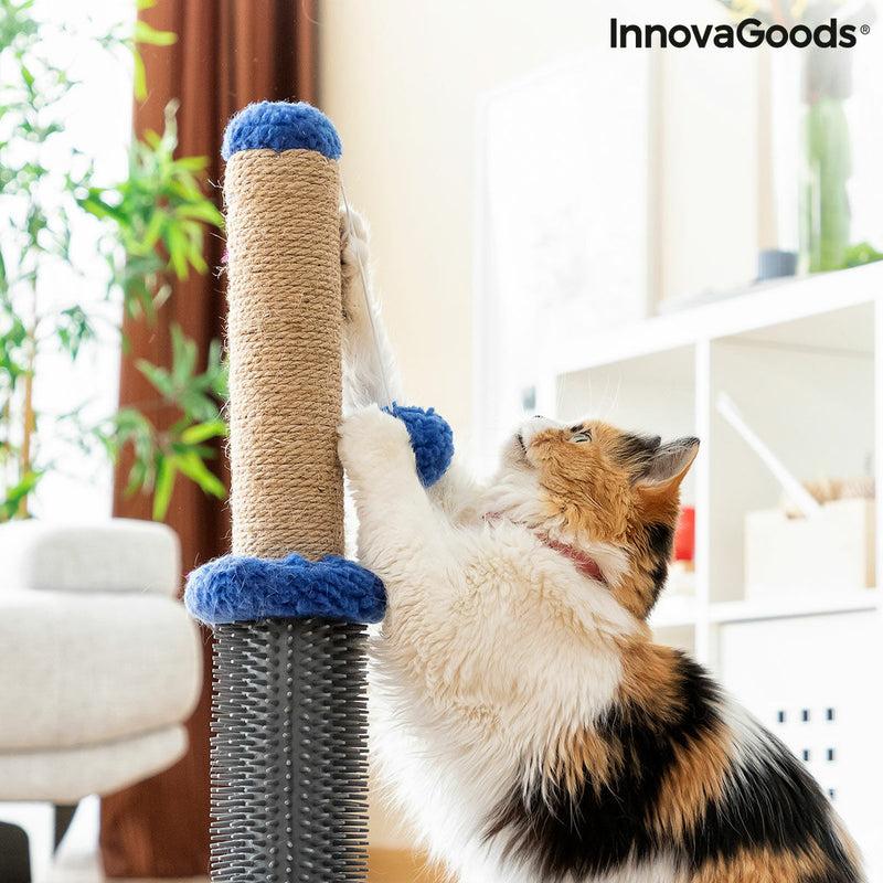 innovagoods Poste Rascador Masajeador con Pelota para Gatos Miausage InnovaGoods En oferta
