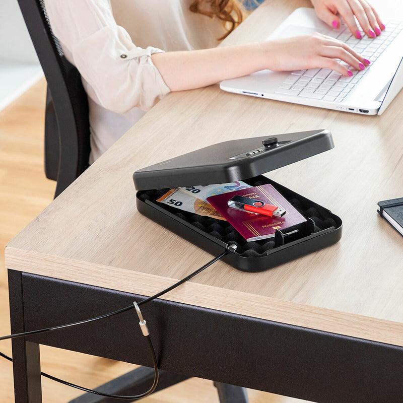 innovagoods Caja Fuerte Portátil con Cable de Seguridad Prisaven InnovaGoods Gran oferta