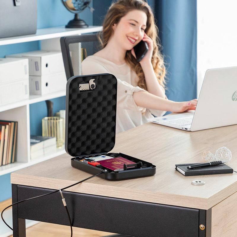 innovagoods Caja Fuerte Portátil con Cable de Seguridad Prisaven InnovaGoods Gran oferta