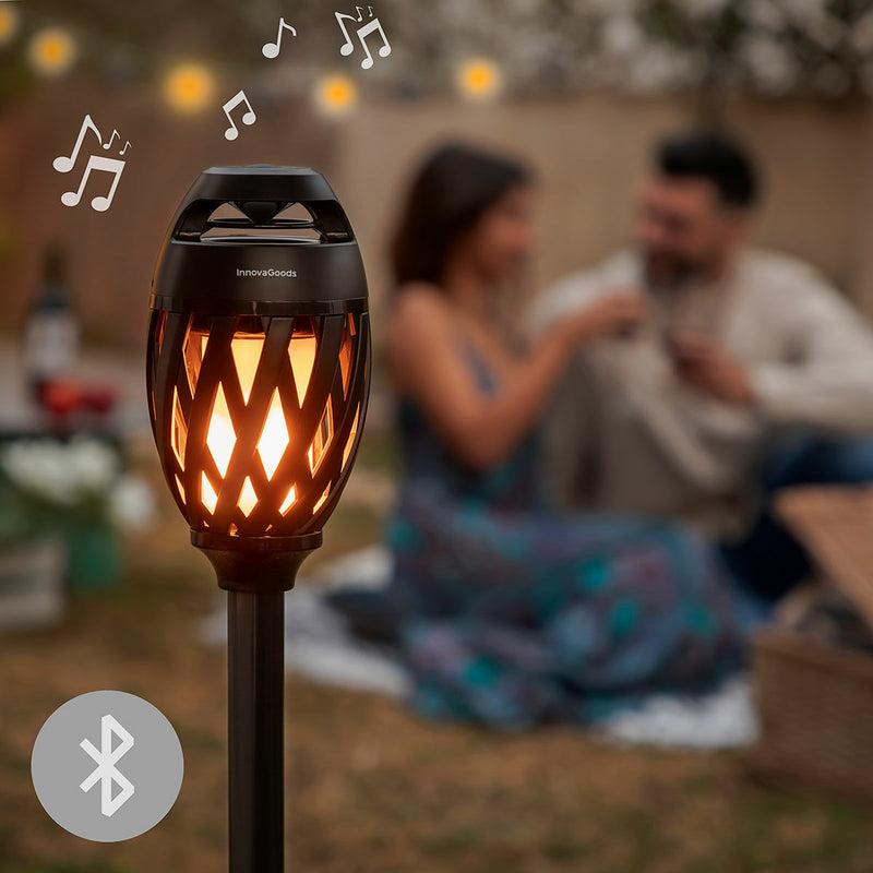 innovagoods Altavoz Inalámbrico con LED Efecto Llama Spekkle InnovaGoods Ventas relámpago