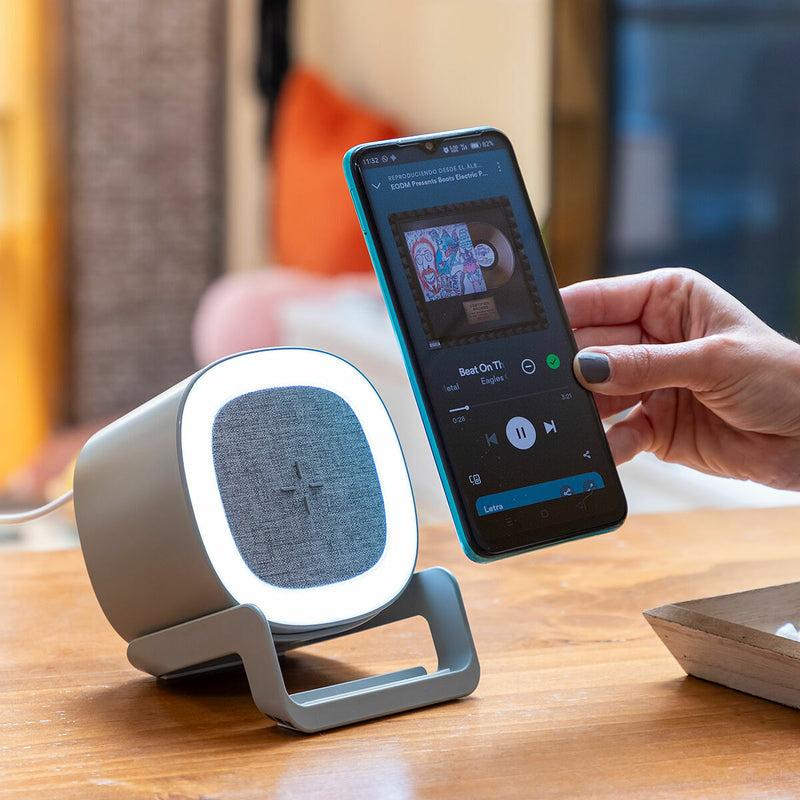 innovagoods Altavoz Cargador Inalámbrico con LED Souwis InnovaGoods
