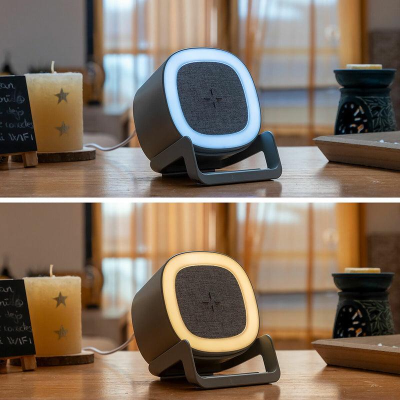 innovagoods Altavoz Cargador Inalámbrico con LED Souwis InnovaGoods Mejor oferta
