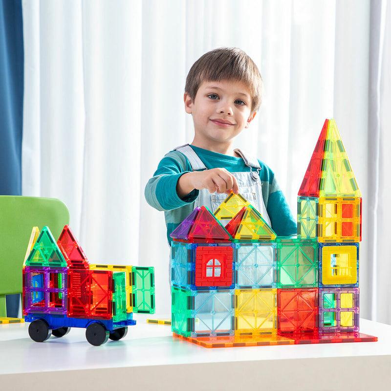 innovagoods Bloques de Construcción Magnéticos 3D Magoks InnovaGoods 57 Piezas
