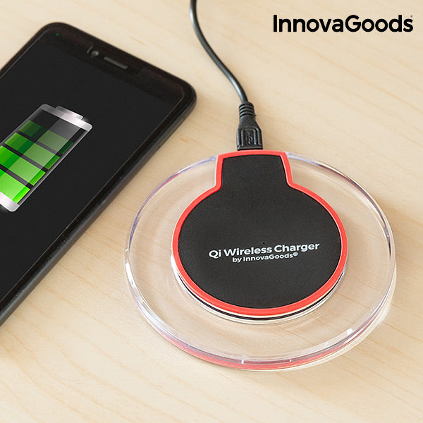 innovagoods Cargador Inalámbrico para Smartphones Qi InnovaGoods Grandes descuentos