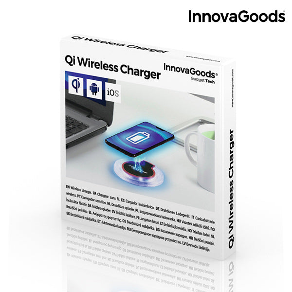 innovagoods Cargador Inalámbrico para Smartphones Qi InnovaGoods Grandes descuentos