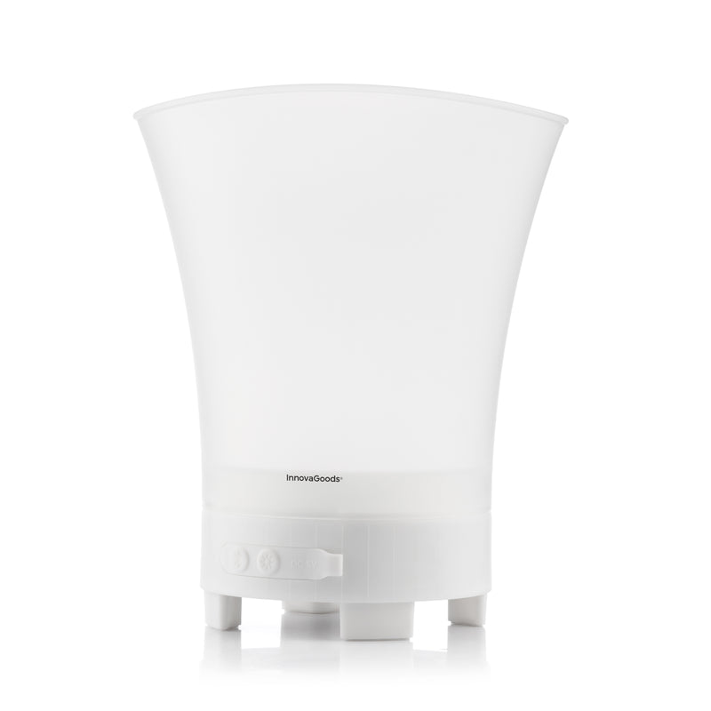 innovagoods Cubitera LED con Altavoz Recargable Sonice InnovaGoods Liquidación