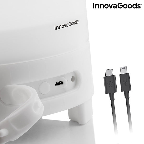 innovagoods Cubitera LED con Altavoz Recargable Sonice InnovaGoods Liquidación