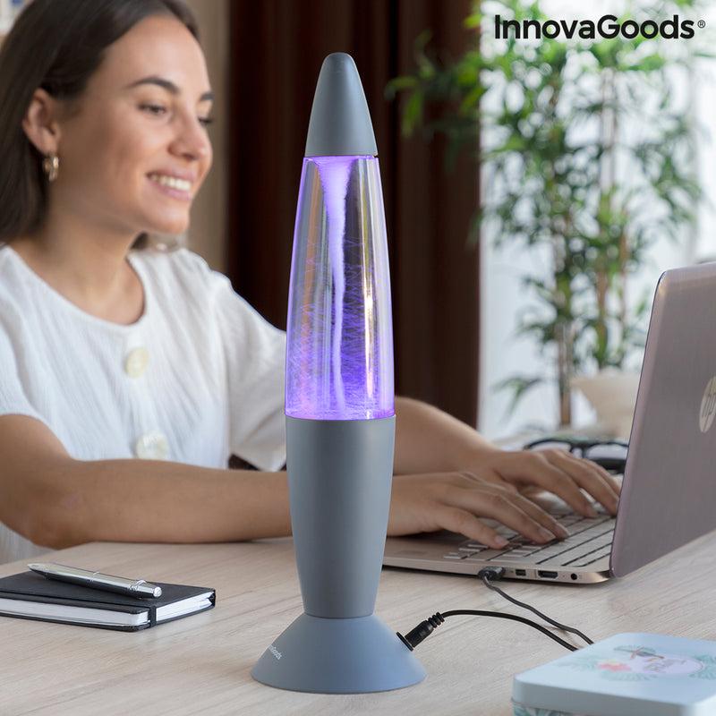 innovagoods Lámpara de Lava LED Tornado Twamp InnovaGoods Libre de impuestos