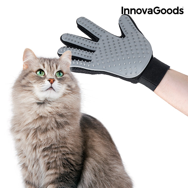 innovagoods Guante para Cepillar y Masajear Mascotas InnovaGoods Última moda