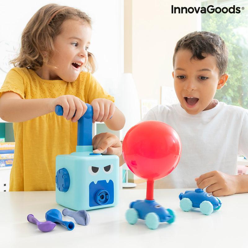 innovagoods Juguete Lanzador de Coches y Globos 2 en 1 Coyloon InnovaGoods Ofertas especiales
