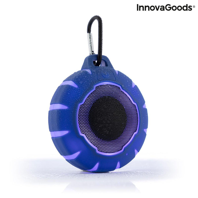 innovagoods Altavoz Inalámbrico Flotante con LED Floaker InnovaGoods Tienda