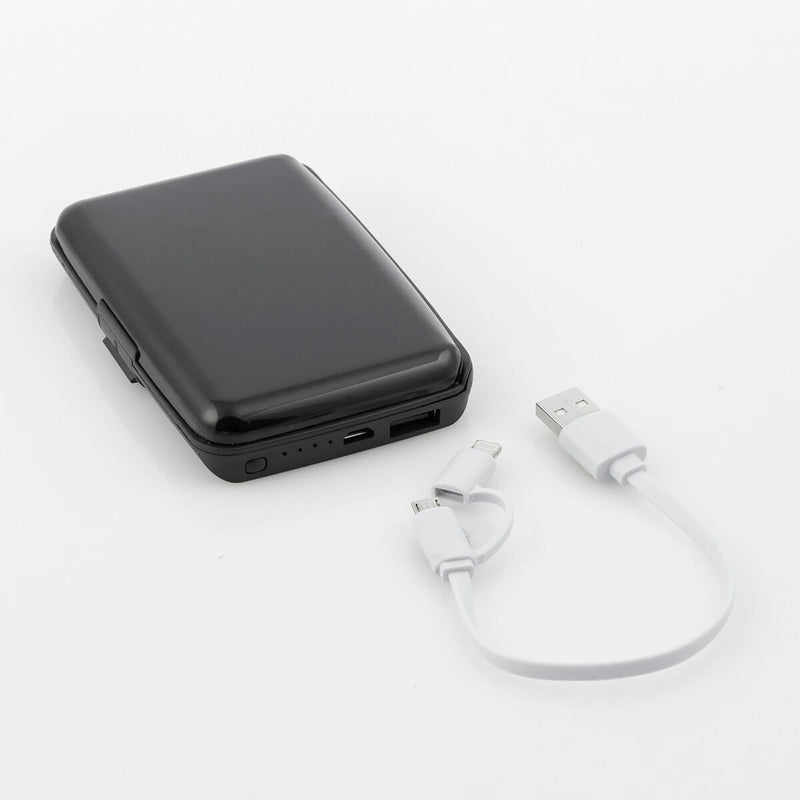 innovagoods Tarjetero con Bloqueo RFID y Power Bank Sbanket InnovaGoods Rebajas top