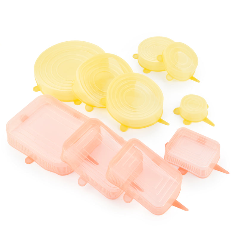 innovagoods Set de 10 Tapas de Cocina Reutilizables y Ajustables Lilyd InnovaGoods Últimos 2 días