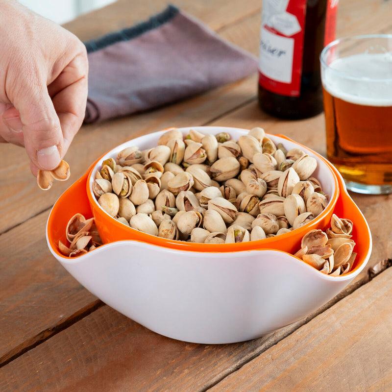 innovagoods Bols para Aperitivos 2 en 1 InnovaGoods (2 Piezas) Precios de Black Friday