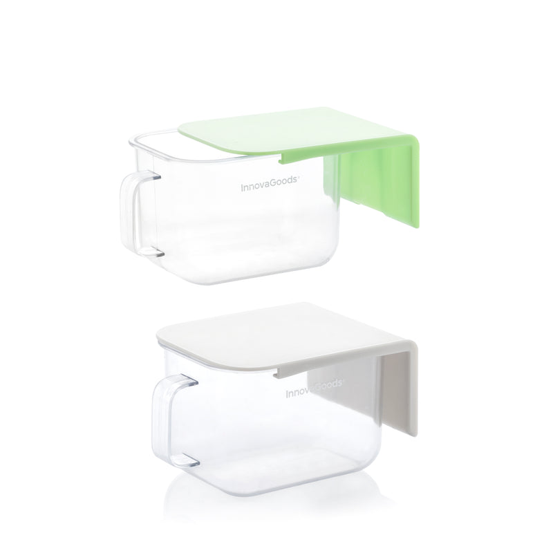 innovagoods Recipientes de Cocina Adhesivos Extraíbles Handstore InnovaGoods Pack de 2 uds Oferta exclusiva