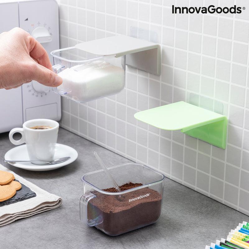 innovagoods Recipientes de Cocina Adhesivos Extraíbles Handstore InnovaGoods Pack de 2 uds Oferta exclusiva