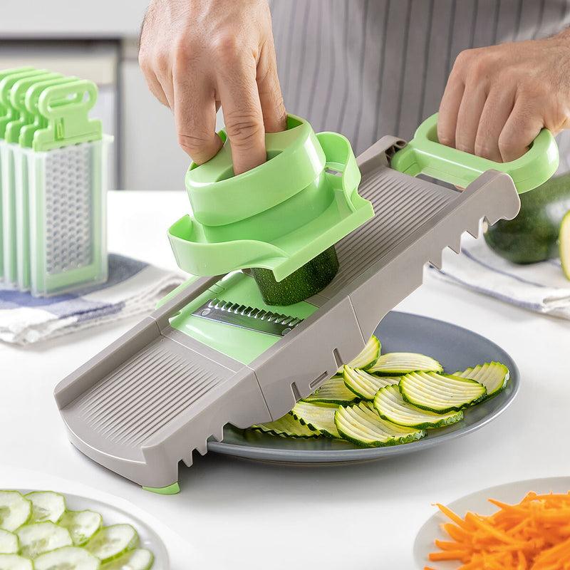 innovagoods Mandolina-Rallador Plegable 6 en 1 Choppie InnovaGoods