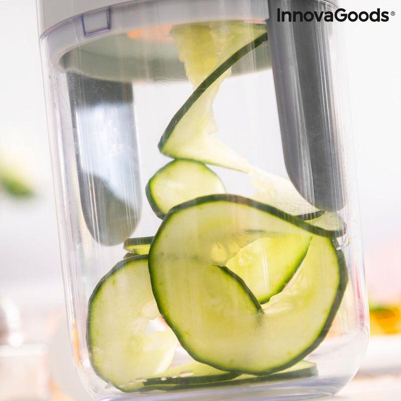 innovagoods Cortador de Verduras en Espiral y Rallador con Recetas Vigizer InnovaGoods Outlet