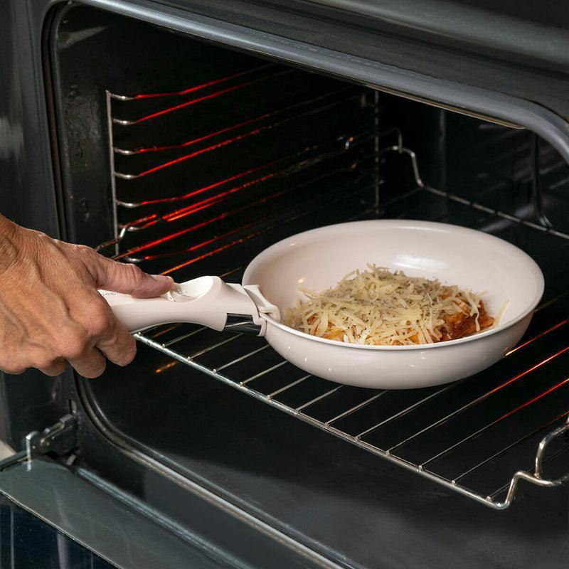 innovagoods Set de Sartenes con Mango Extraíble y Tapa Passet InnovaGoods 5 Piezas Gran oferta