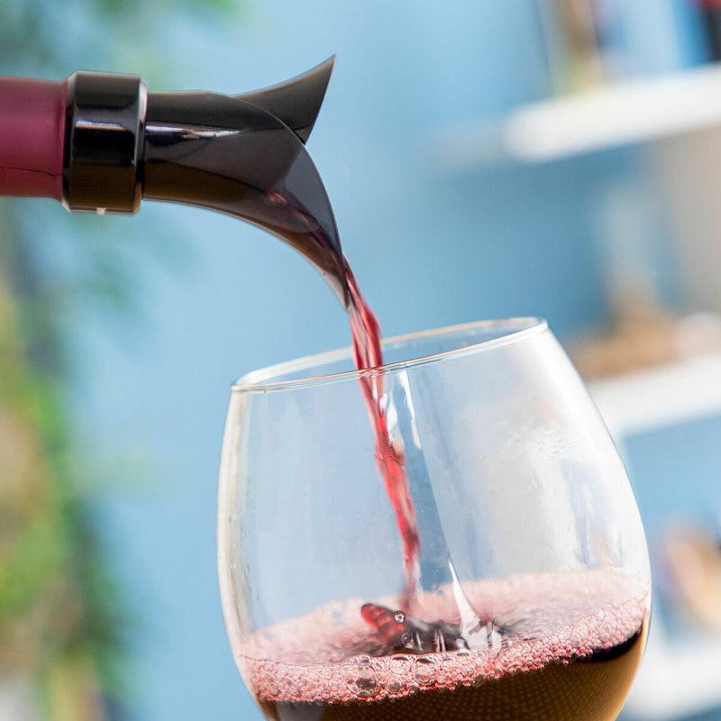 innovagoods Tapón Dispensador Aireador de Vino 2 en 1 Wintopp InnovaGoods Tienda
