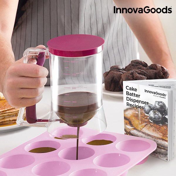 innovagoods Jarra Dispensadora de Repostería con Recetario InnovaGoods Mejor oferta
