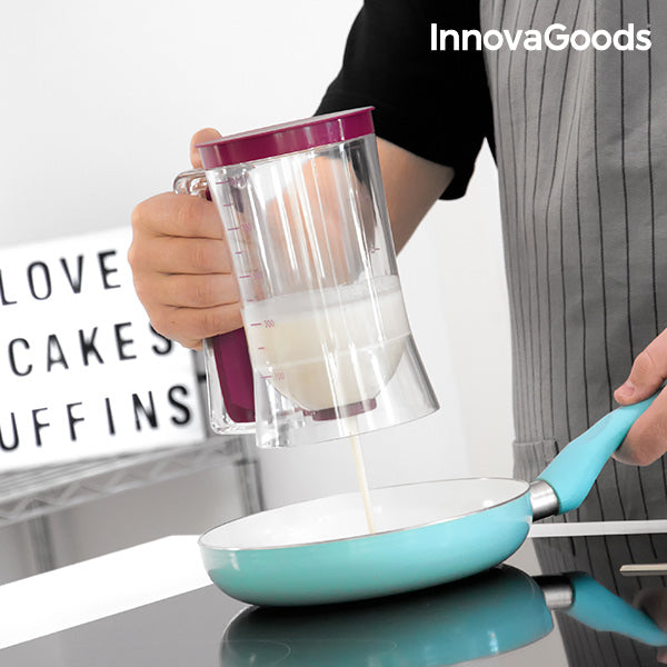 innovagoods Jarra Dispensadora de Repostería con Recetario InnovaGoods Mejor oferta