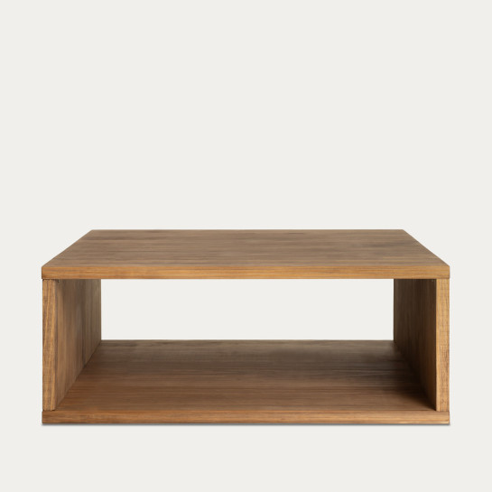 kenay home Mesa de centro cuadrada natural 90 Precio de fábrica