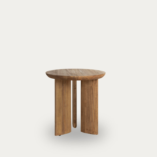 kenay home Mesa de centro redonda natural 50 Oferta especial de fábrica