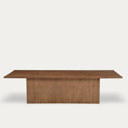 kenay home Mesa de centro rectangular natural 140 Grandes descuentos
