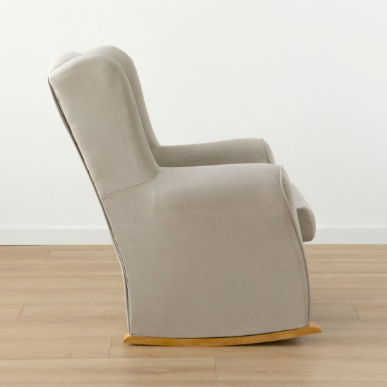 kenay home Balancín tapizado beige Precios de Black Friday