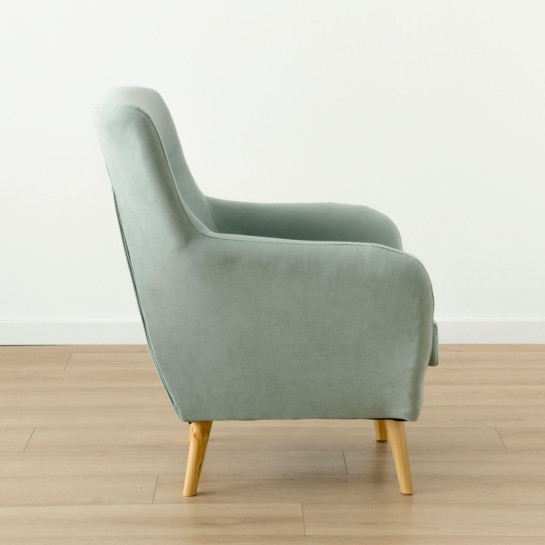 kenay home Butaca tapizada menta Ofertas de temporada