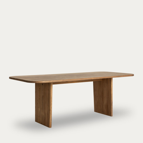 kenay home Mesa de comedor rectangular natural 220 Grandes ahorros