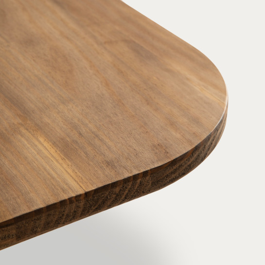 kenay home Mesa de comedor rectangular natural 220 Grandes ahorros