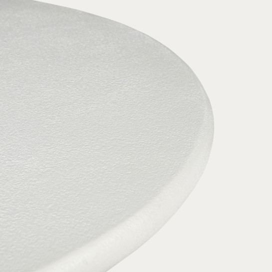 kenay home Mesa de comedor redonda blanca 120 Rebajas de fin de temporada