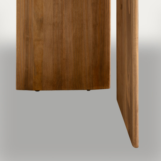 kenay home Mesa de comedor ovalada natural 180 Devoluciones gratuitas