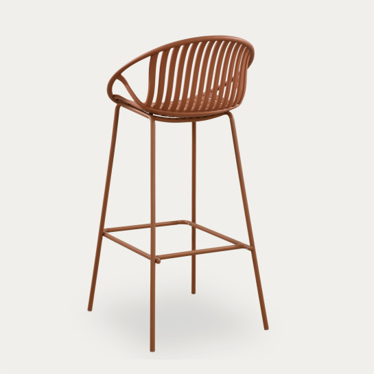 kenay home Taburete terracota Ventas relámpago